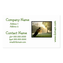 Golf Business Cards
