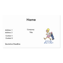golf by day bingo by night business card templates