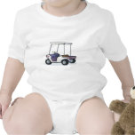 golf cart graphic baby bodysuit