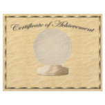 Golf Certificate of Achievement flyers