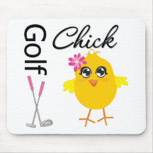 Golf Chick Mouse Mats