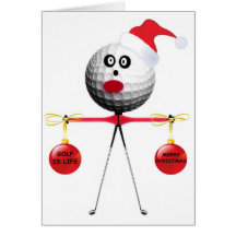 Golf Christmas Cards