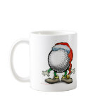 Golf Christmas mugs