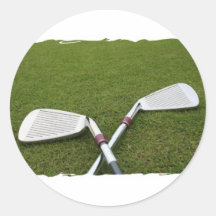 Golf Club Design Sticker
