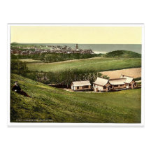 Golf club house, Cromer, England classic Photochro Postcards