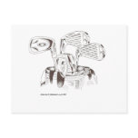Golf Clubs in Black & White postcards