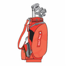 golf clubs photo sculptures