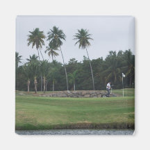 Golf Country Club Magnet