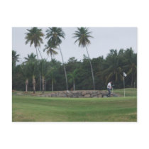 Golf Country Club Postcard