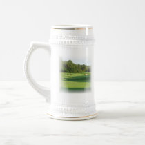 Golf Course Beer Stein Mug