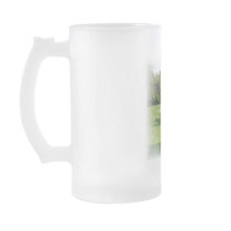 Golf Course Frosted Beer Mug