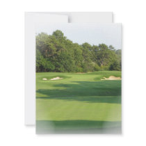 Golf Course Invitation
