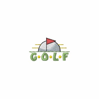Golf Crest Embroidered Polo Shirt