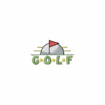 Golf Crest Embroidered Polo Shirt