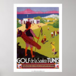 Golf de la Soukra Tunis Poster posters