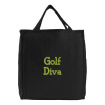 Golf Diva Canvas Bag