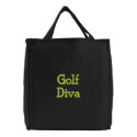 Golf Diva embroidered bags