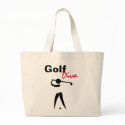 Golf DivaTote Bag