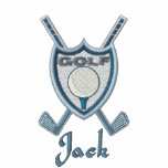 Golf Emblem Customisable embroidered shirts