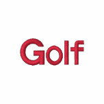 Golf embroidered shirts