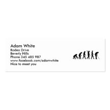 Golf evolution business card templates