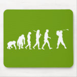 Golf Evolution golfers golfing club house gift mousepads