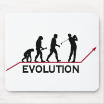 Golf Evolution Mouse Mat