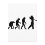 golf evolution post card