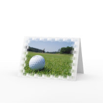 Golf Fairway Greeting Card