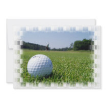 Golf Fairway Inviation Invitations