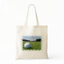 Golf Fairway Small Tote Bag
