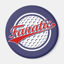Golf Fanatic Magnet