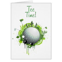 Golf Greeting Cards