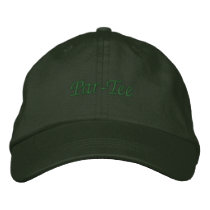 Golf Hat - golfer gift - Par-Tee Embroidered Baseball Cap