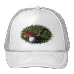 Golf Iron and Ball Baseball Hat