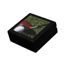 Golf Iron and Ball Gift Box