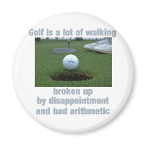 Golf is a lot of walking