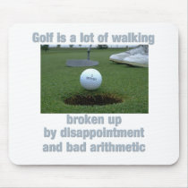 Golf is a lot of walking