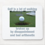 Golf is a lot of walking mousepads
