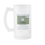 Golf is a lot of walking mugs