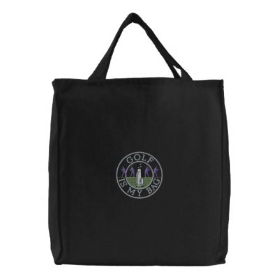 Golf Is My Bag by ZazzleEmbroidery