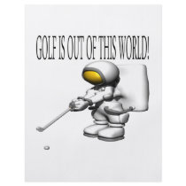 Golf Is Out Of This World Flyer