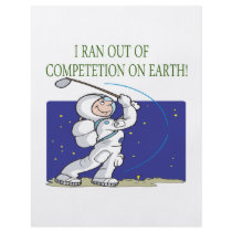 Golf Is Out Of This World Full Color Flyer