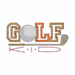 Golf Kid embroidered shirts