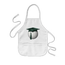 Golf Lessons Children's Smock Apron