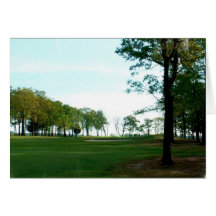 Golf Links  Greeting Cards