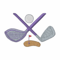Golf Logo Embroidered Polo Shirt