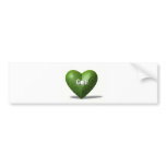 Golf Lover Design Bumper Sticker bumper stickers