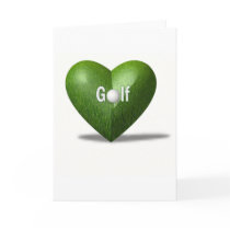 Golf Lover Design Greeting Card
