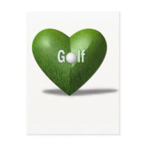 Golf Lover Design Postcard